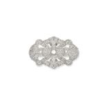 Diamond brooch