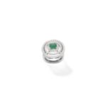 GRAFF: emerald and diamond 'Bullseye' ring