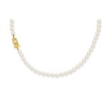 Mikomoto: cultured pearl necklace