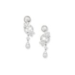 GRAFF: pair of diamond 'Rosette' earrings