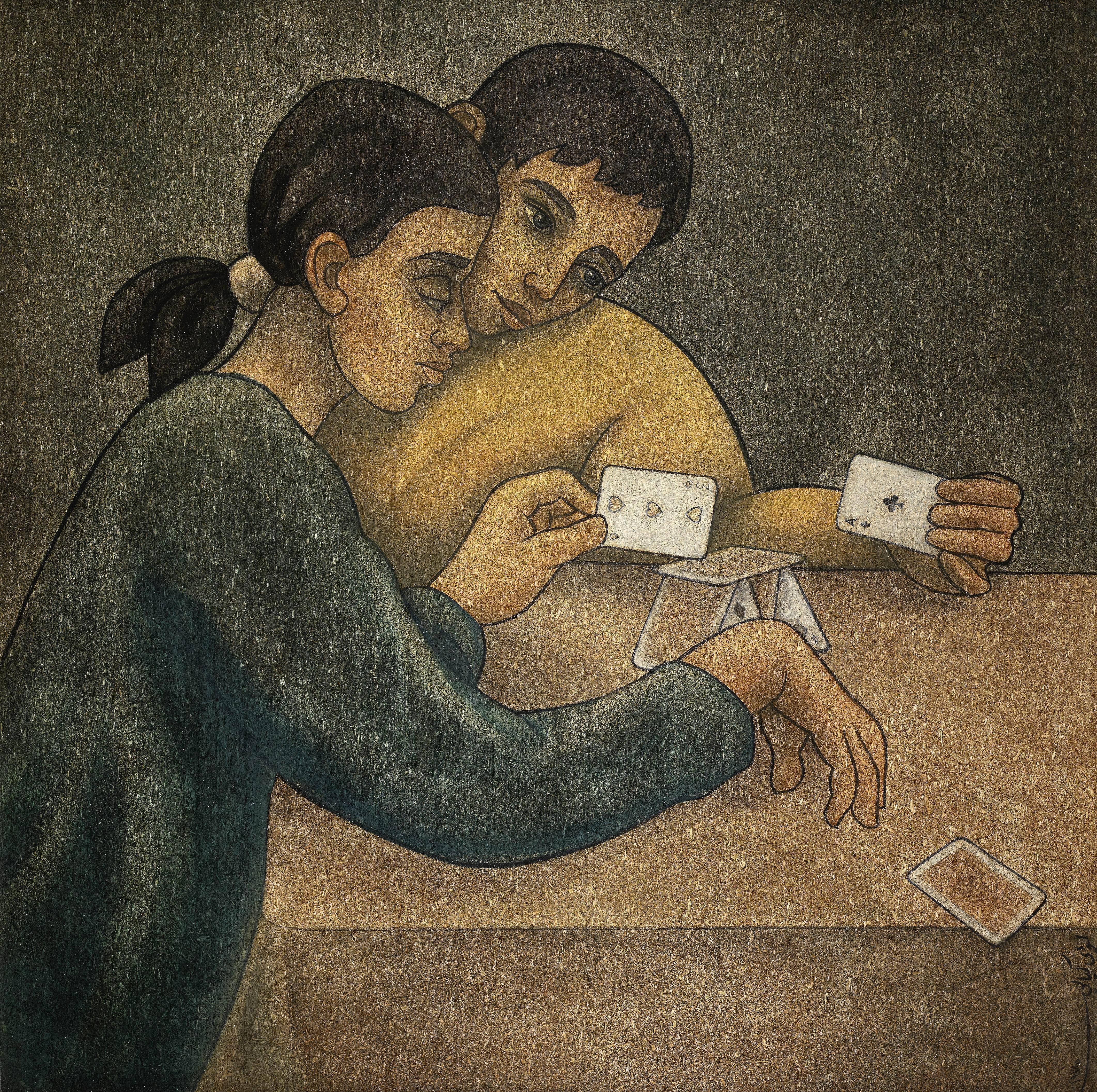 Louay Kayyali (Syria, 1934-1978) House of Cards