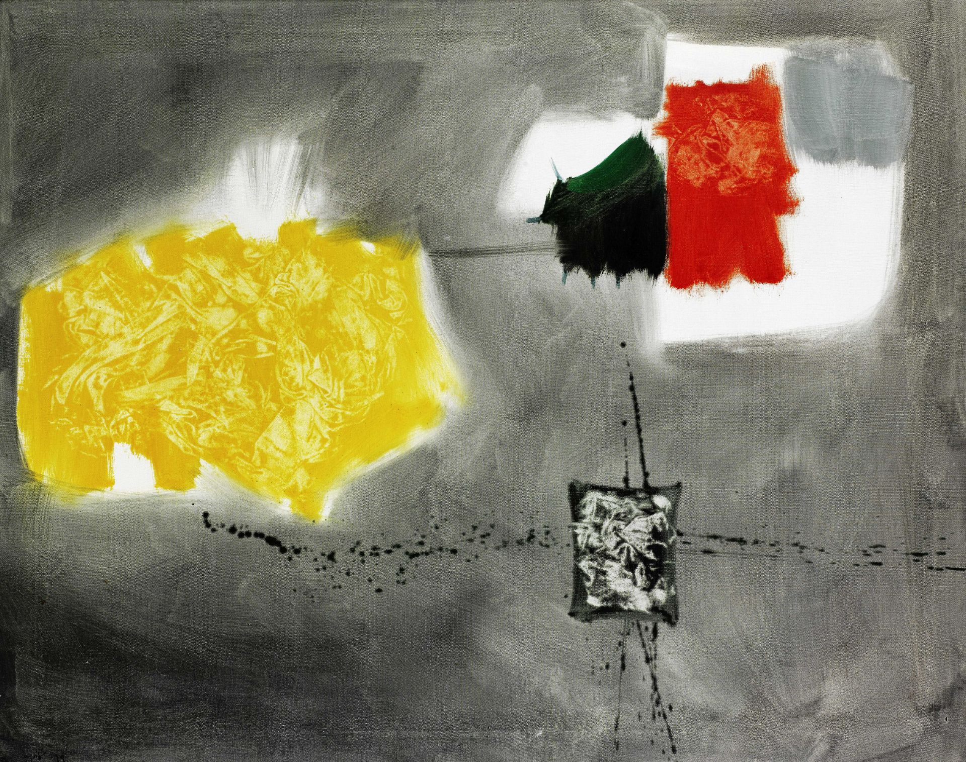 Kadhim Hayder (Iraq, 1932-1985) Abstraction No.38
