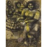 Galle Winston Kofi Dawson (Ghanaian, born 1940) Fruit Seller