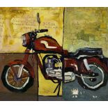 George (Kwesi Afedzi) Hughes (Ghanaian, born 1962) Motorbike (Enfield)