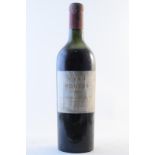 Château Mouton Rothschild 1920, Pauillac 1er Grand Cru Classé (1)