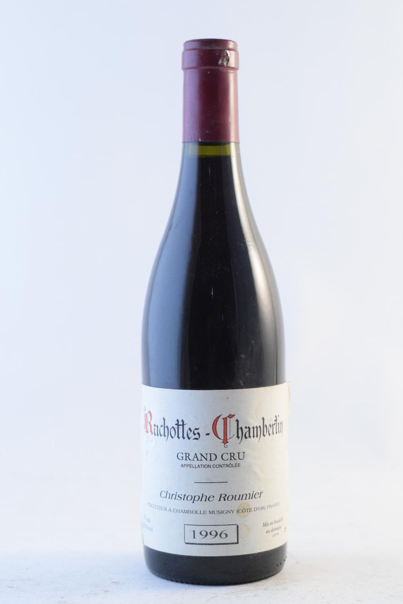 Ruchottes-Chambertin 1996, Christophe Roumier (1)