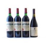 Château Pavie 1985, St Emilion 1er Grand Cru Classé (3) Clos des Lambrays 1985, Domaine des Lambr...