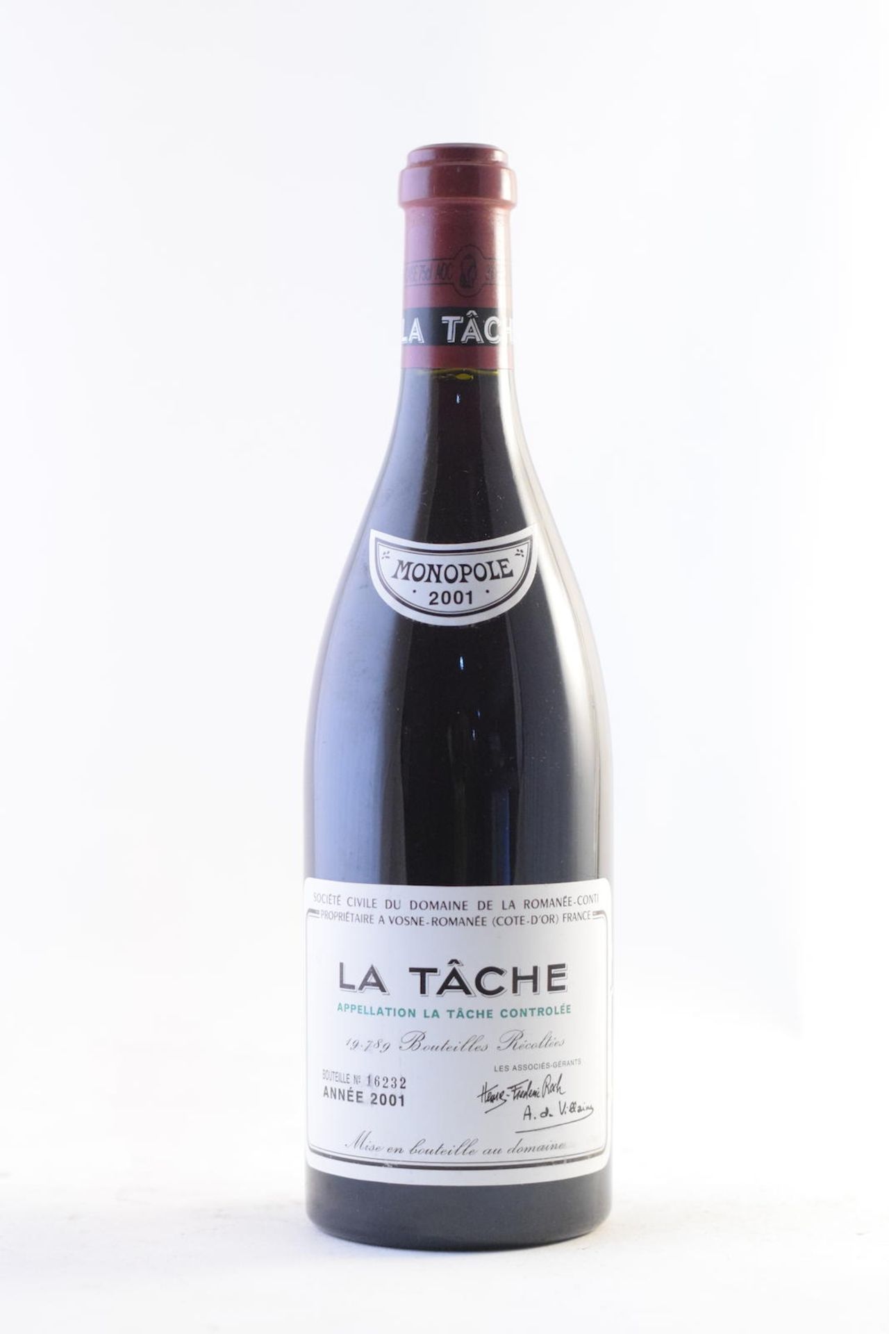 La Tâche 2001, Domaine de la Romanée-Conti (1)