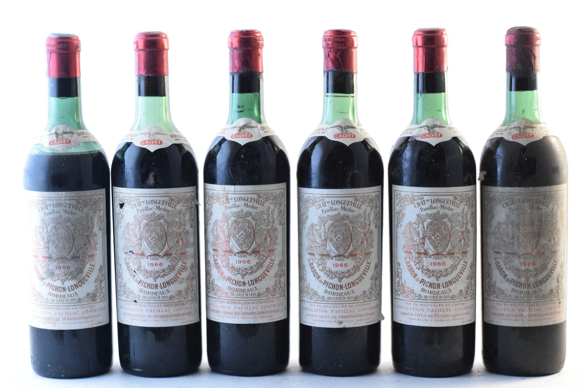 Château Pichon Longueville Baron 1966, Pauillac 2me Cru Classé (12 )