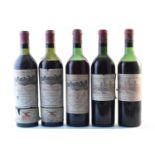 Château Calon-Ségur 1952 (2) Château Calon-Ségur 1964, St Estèphe 3me Cru Classé (1) Château Cos ...