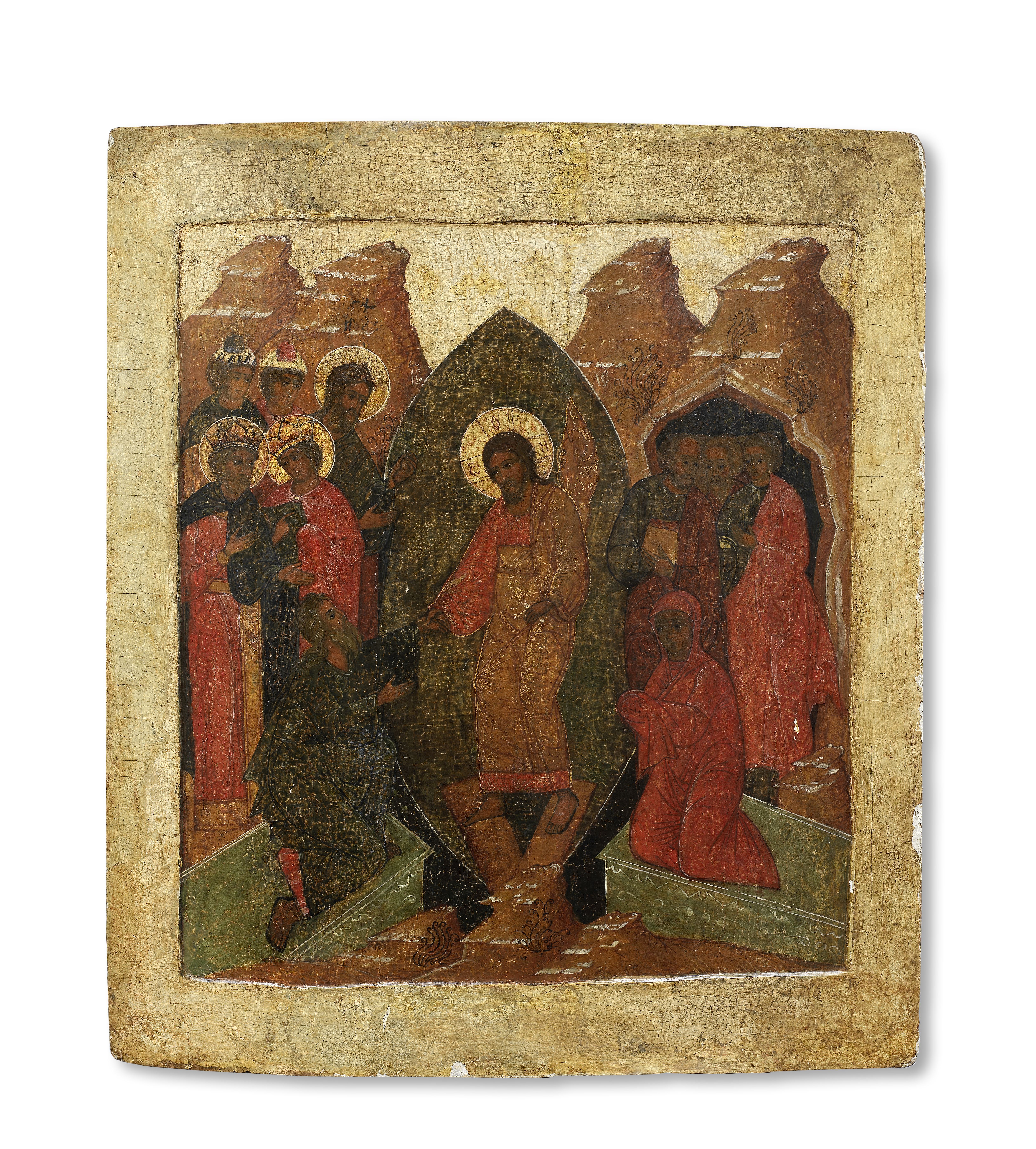 The Resurrection and Descent into HellRussia, late 16th century