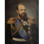 Russian School Portrait of Alexander III