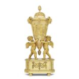 A Louis XVI style ormolu vase with cover possibly Russian, 19th century