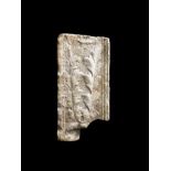 A Roman marble fragment of a pilaster