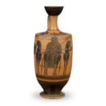 A large Attic black-figure lekythos