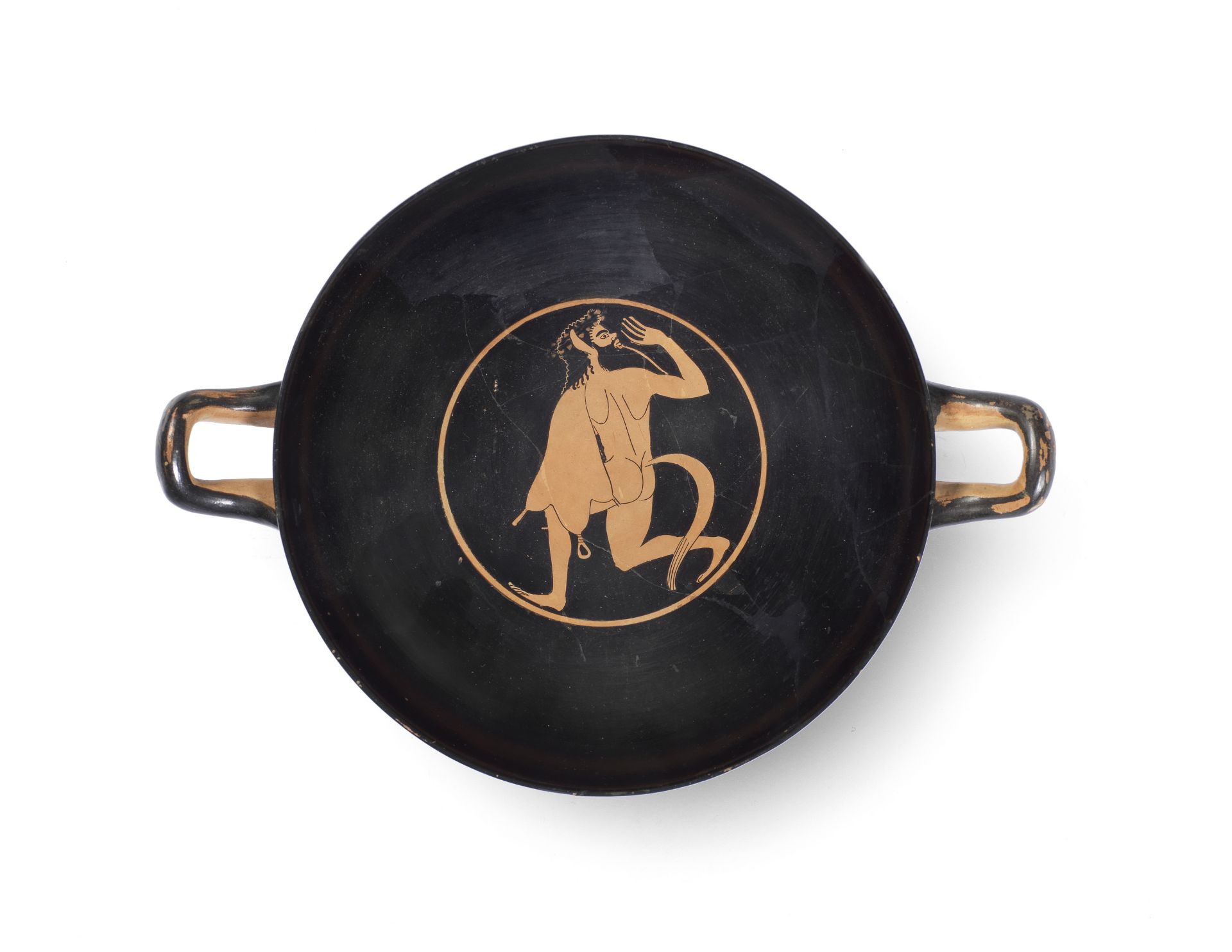 An Attic red-figure kylix