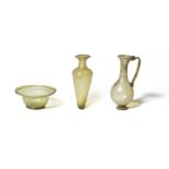 Three Roman glass vessels 3