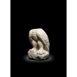 A Roman marble figure of an eagle