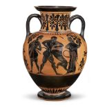 An Attic black-figure neck amphora