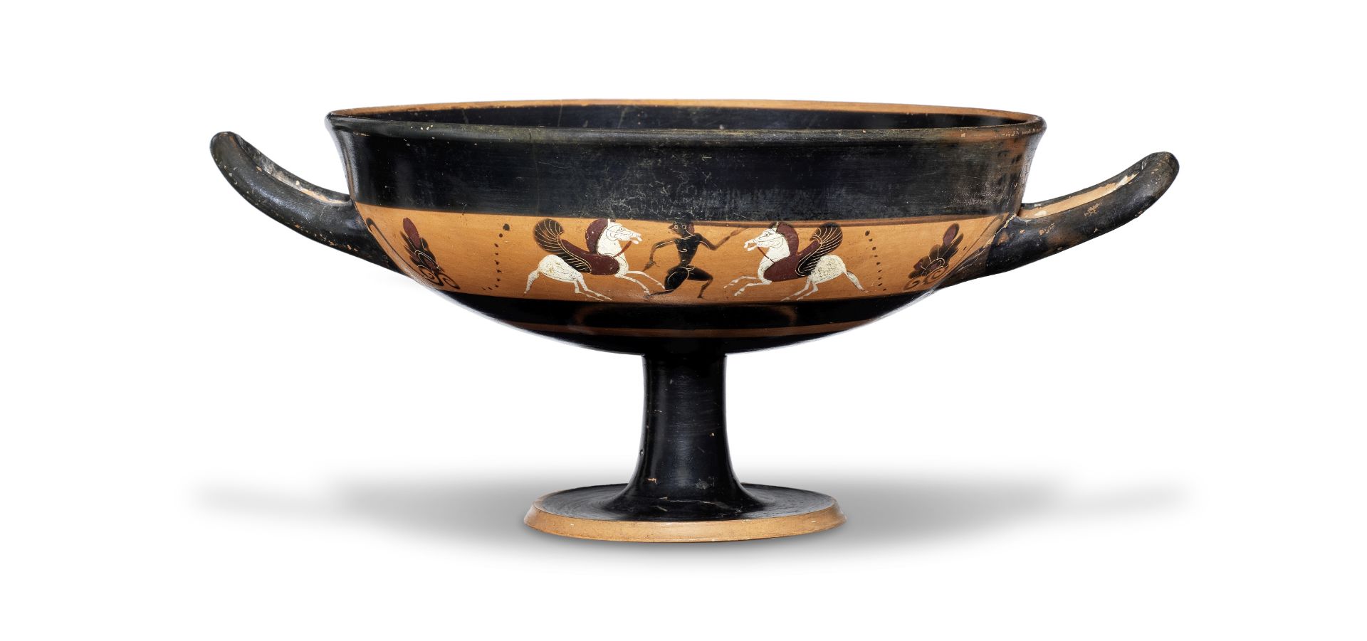 An Attic black-figure band cup