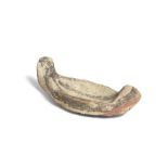 A Cypriot Bichrome Ware terracotta model boat