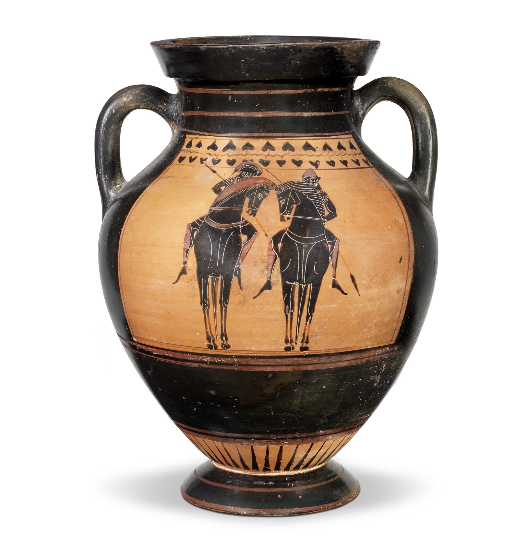 An Attic black-figure amphora (Type B)