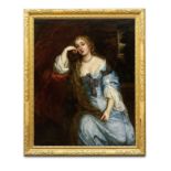 Studio of Sir Peter Lely (Soest 1618-1680 London) Portrait of a lady, said to be Lady Duke, seate...