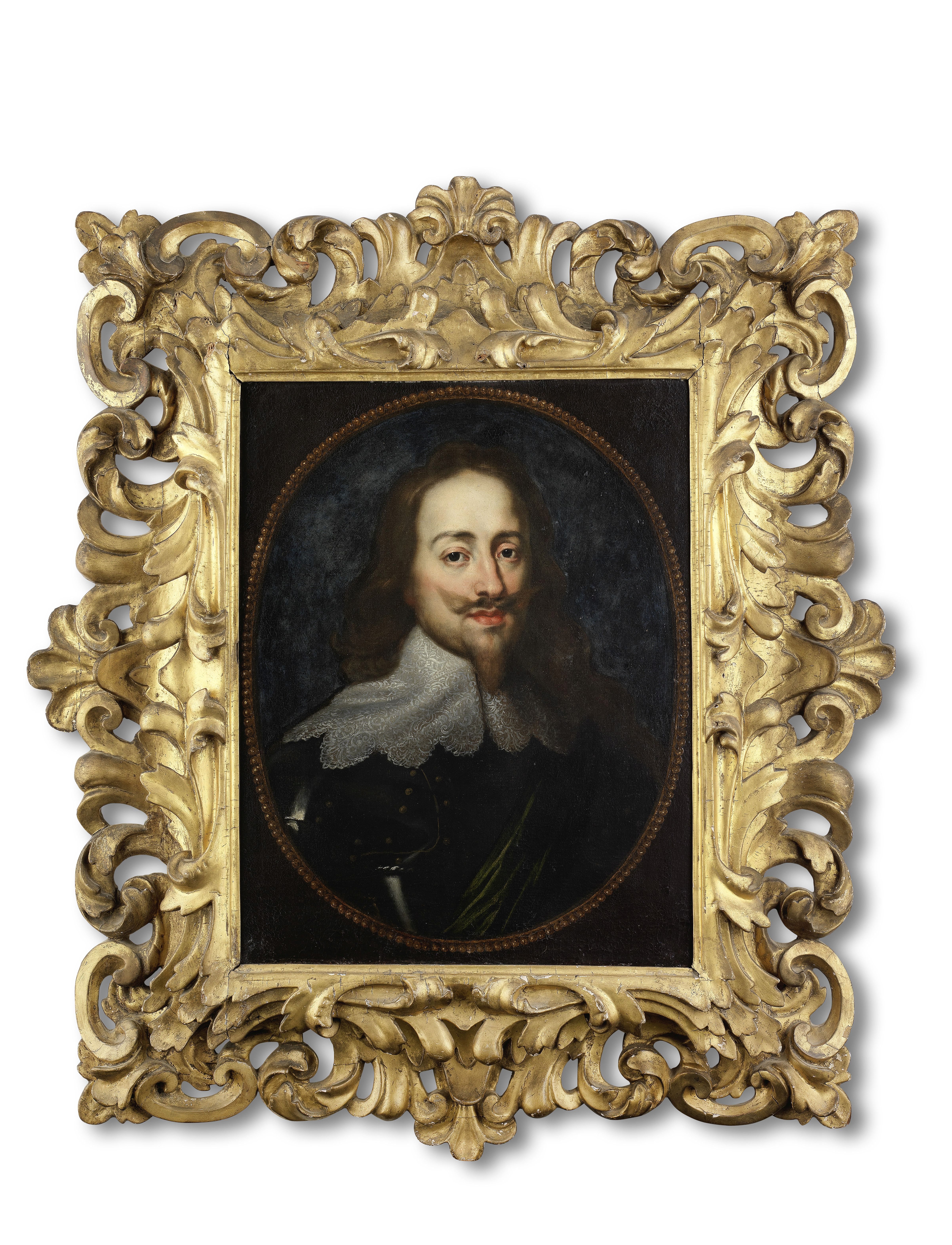 After Sir Anthony van Dyck, 17th Century Portrait of Charles I; and Portrait of Henrietta Maria, ... - Image 2 of 2