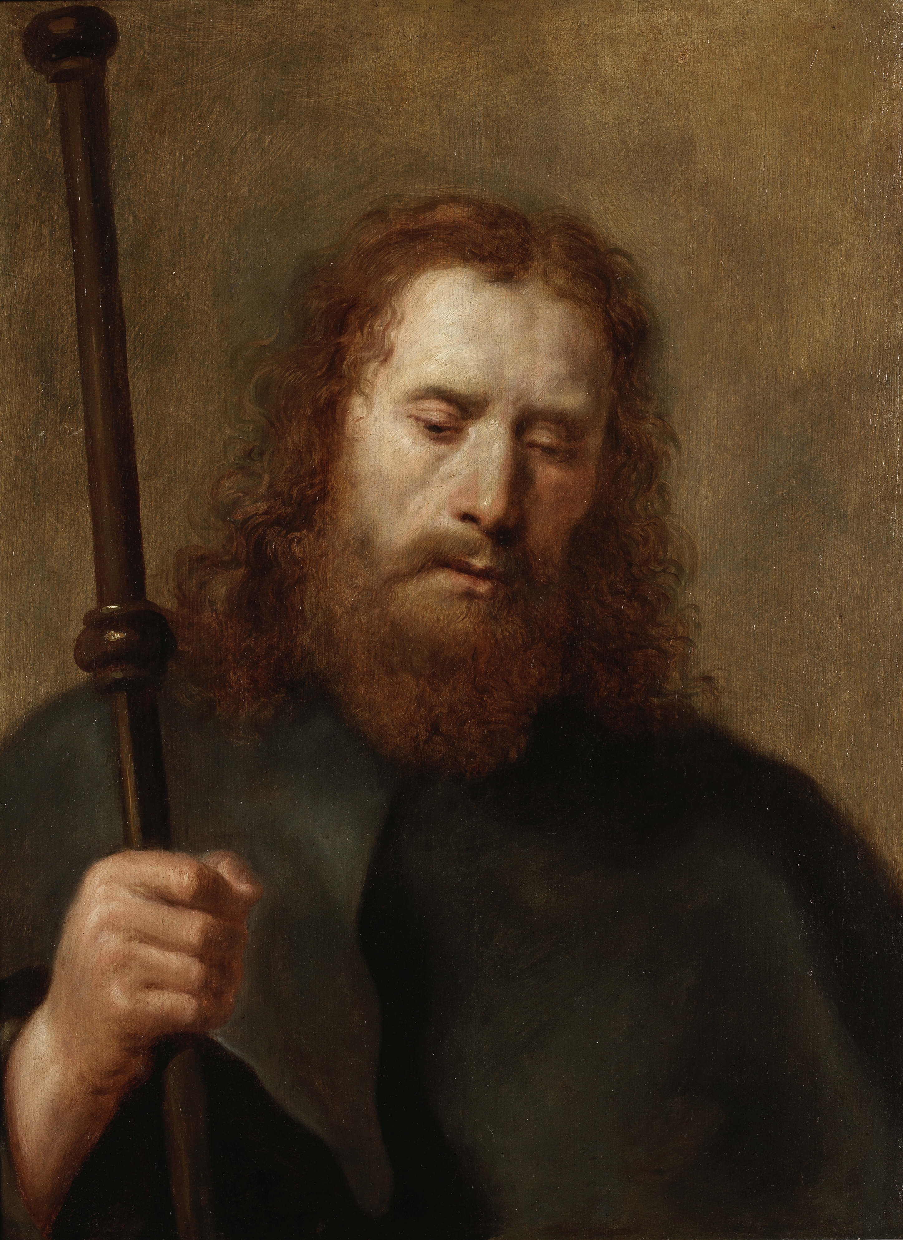 Follower of Rembrandt Harmensz. van Rijn (Leiden 1606-1669 Amsterdam) Saint James the Greater (st...