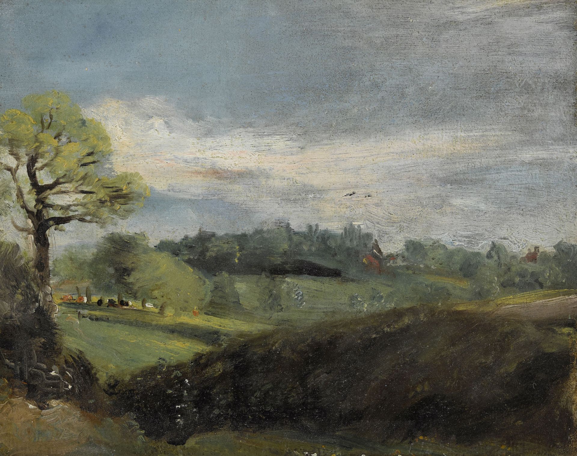 John Constable R.A. (Suffolk 1776-1837 Hampstead) East Bergholt Common