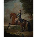 David Morier (Bern 1705-1770 London) Portrait of Frederick Prince of Wales on horseback