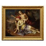 French School, circa 1800 Cupid and Psyche