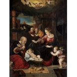 Circle of Cornelis van Cleve (Antwerp 1520-1569) The Nativity