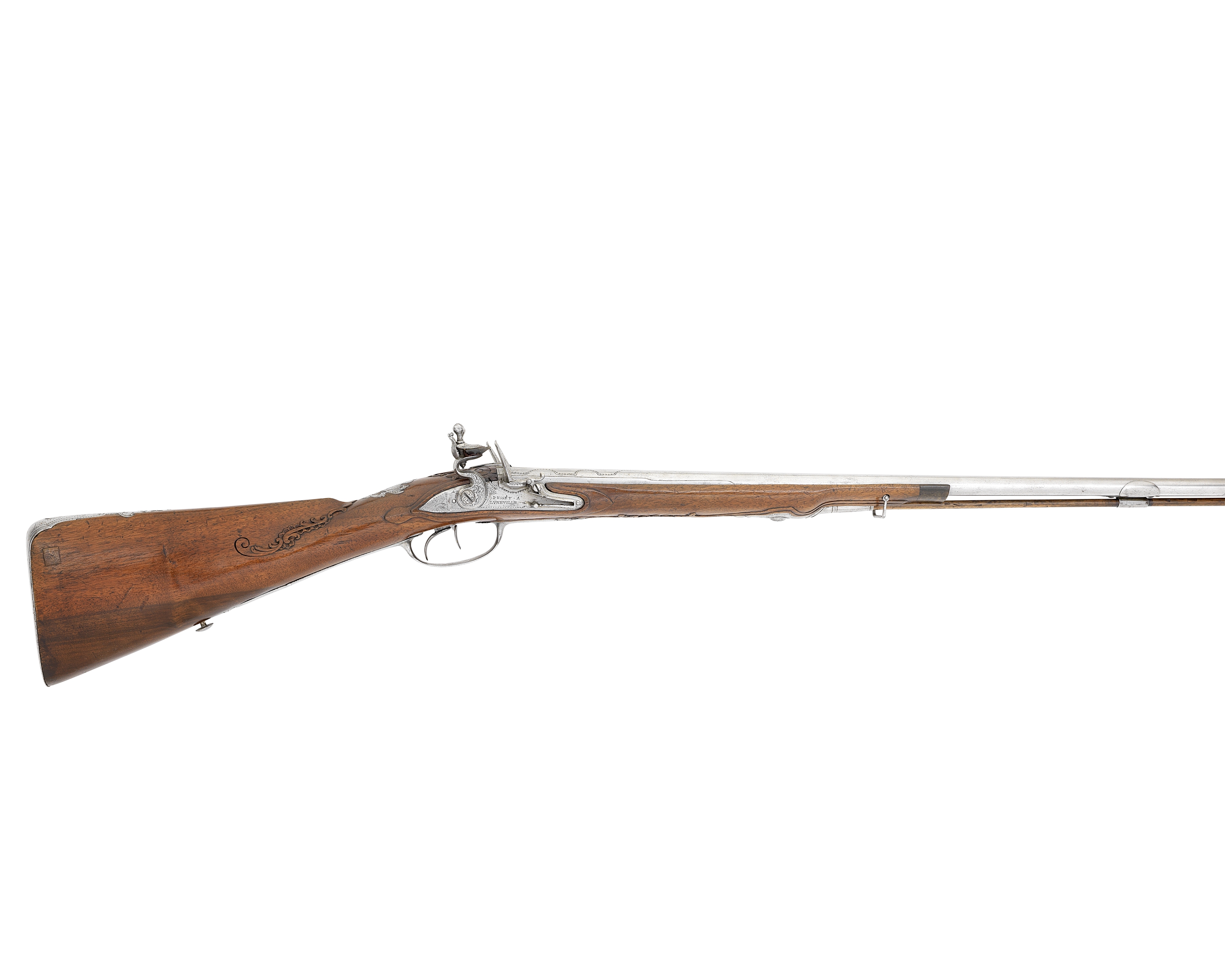 A French 25-Bore Flintlock D.B. Sporting Gun