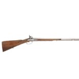 A French 25-Bore Flintlock D.B. Sporting Gun