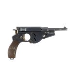 A rare Bergmann Model No. 3 6.5mm self-loading Pistol, no. 1259