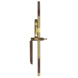 A Very Rare Brass-Mounted Horse-Measuring Stick (2)