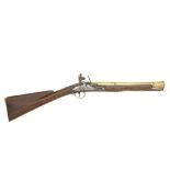 A Brass-Barrelled Flintlock Blunderbuss