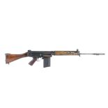 A deactivated 7.62x51mm (NATO) L1A1 rifle, no. 9602302 Together with its deactivation certificate...