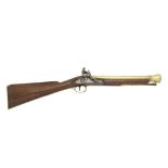 A Brass-Barrelled Flintlock Blunderbuss