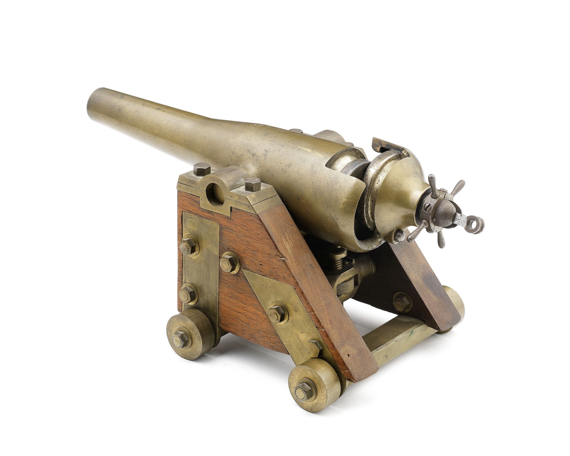 A .577 Centre-Fire Breech-Loading Bronze Signal Cannon