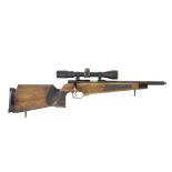 A .22(L.R.) Match 54 bolt-magazine target rifle by Anschutz, no. 88139