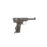 A rare .455 (Auto) 'Mark 1 Navy' self-loading pistol by Webley, no. 7566