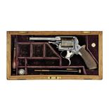 A fine Tranter-patent .450(C.F.) Five shot revolver, no. 13347, Retailed by Parker Field & Sons, ...