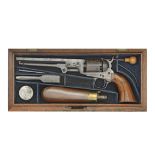 A Cased Colt 1851 Model Navy Percussion Revolver