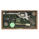 A Cased 54-Bore Percussion Tranter Patent Fourth Model Five-Shot Revolver (2)