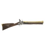 A Brass-Barrelled Flintlock Blunderbuss