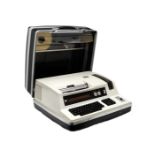 A Hagelin HC-570 desktop electronic cipher machine, Swiss, circa 1980,