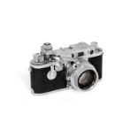 A rare Leica IIF black dial, 1954,