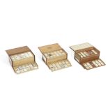 A collection of approximately 100 microscope specimen slides, English, the majority second half o...